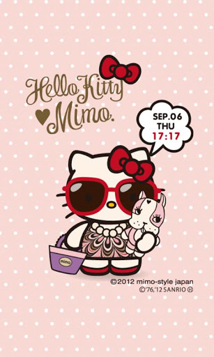 Mimo Hello Kitty ライブ壁紙 Nttドコモ Dアプリ レビュー